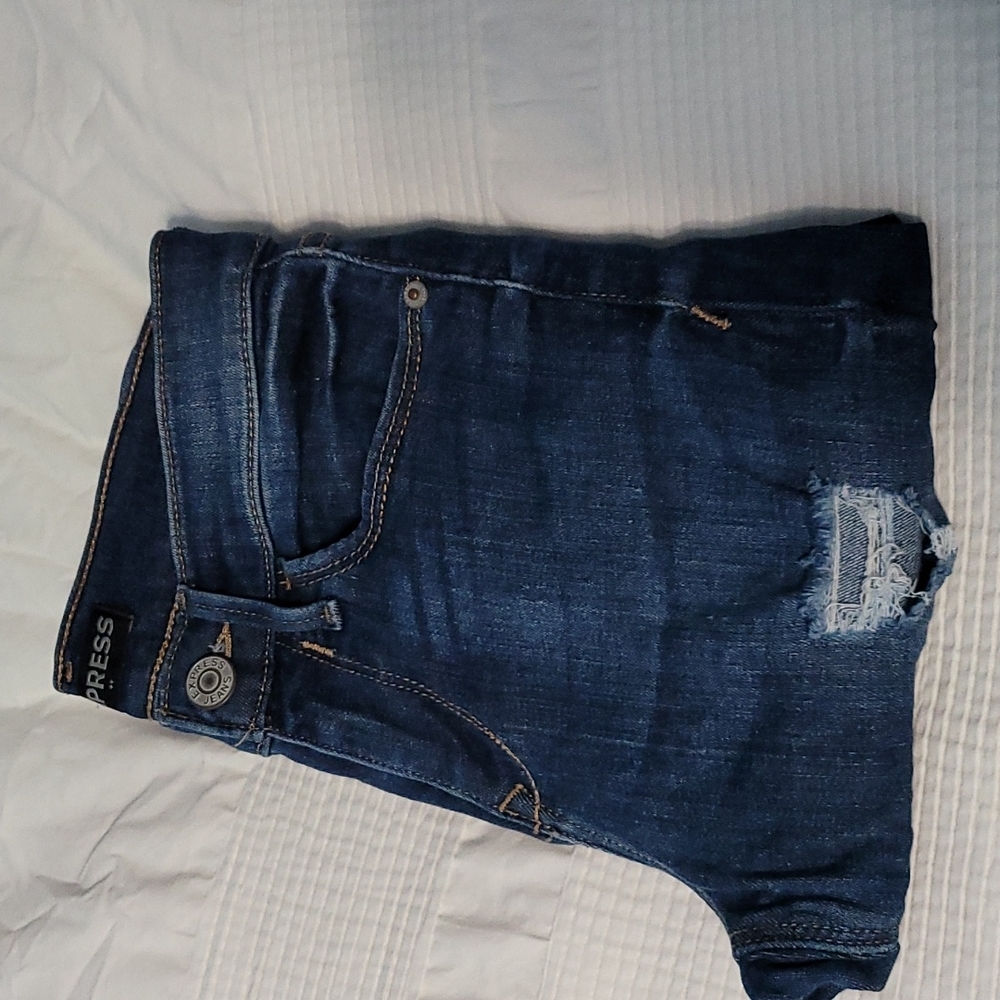 Express Mid Rise Jean Legging - Picture 2 of 10